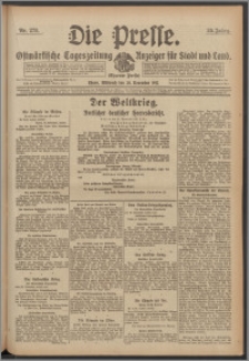 Die Presse 1917, Jg. 35, Nr. 278 Zweites Blatt