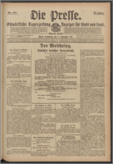 Die Presse 1917, Jg. 35, Nr. 279 Zweites Blatt