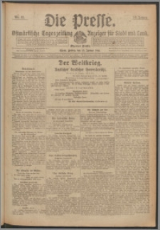 Die Presse 1918, Jg. 36, Nr. 21 Zweites Blatt