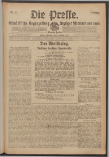 Die Presse 1918, Jg. 36, Nr. 25 Zweites Blatt