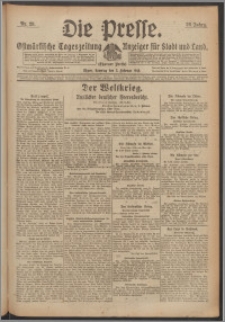 Die Presse 1918, Jg. 36, Nr. 29 Zweites Blatt