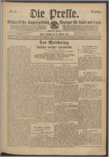 Die Presse 1918, Jg. 36, Nr. 41 Zweites Blatt
