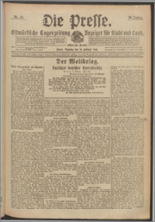 Die Presse 1918, Jg. 36, Nr. 42 Zweites Blatt
