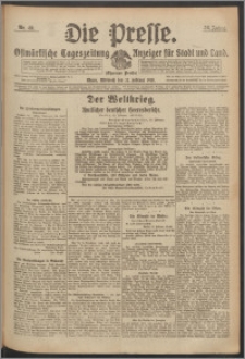 Die Presse 1918, Jg. 36, Nr. 49 Zweites Blatt