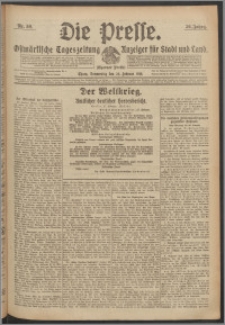 Die Presse 1918, Jg. 36, Nr. 50 Zweites Blatt
