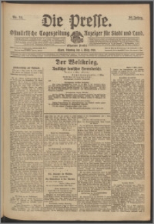 Die Presse 1918, Jg. 36, Nr. 54 Zweites Blatt