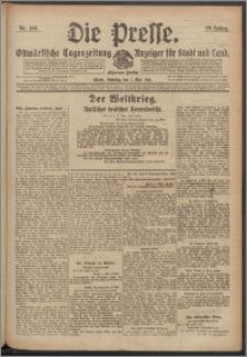 Die Presse 1918, Jg. 36, Nr. 106 Zweites Blatt