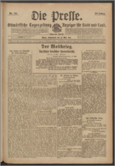Die Presse 1918, Jg. 36, Nr. 115 Zweites Blatt