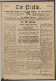Die Presse 1918, Jg. 36, Nr. 184 Zweites Blatt