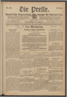 Die Presse 1918, Jg. 36, Nr. 186 Zweites Blatt