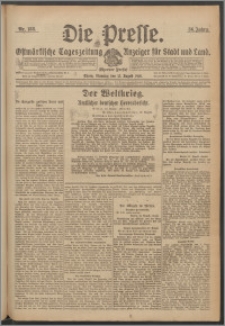 Die Presse 1918, Jg. 36, Nr. 188 Zweites Blatt