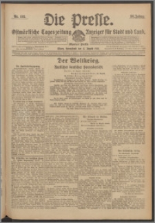 Die Presse 1918, Jg. 36, Nr. 192 Zweites Blatt