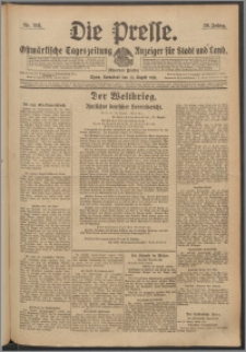 Die Presse 1918, Jg. 36, Nr. 198 Zweites Blatt