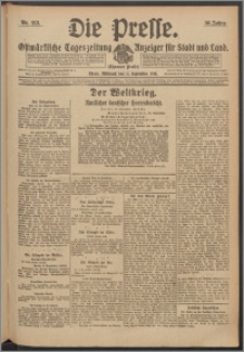 Die Presse 1918, Jg. 36, Nr. 213 Zweites Blatt