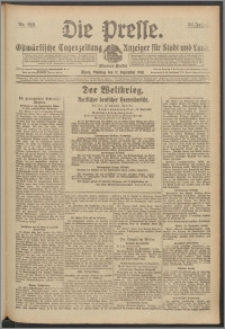 Die Presse 1918, Jg. 36, Nr. 218 Zweites Blatt