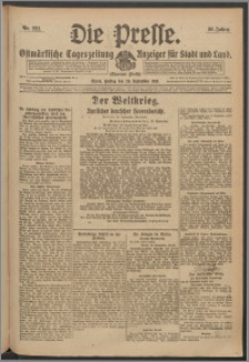 Die Presse 1918, Jg. 36, Nr. 221 Zweites Blatt