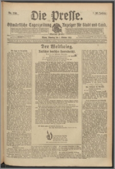 Die Presse 1918, Jg. 36, Nr. 230 Zweites Blatt