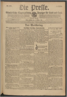 Die Presse 1918, Jg. 36, Nr. 239 Zweites Blatt