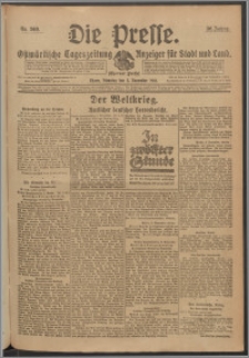 Die Presse 1918, Jg. 36, Nr. 260 Zweites Blatt