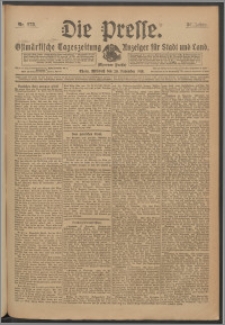 Die Presse 1918, Jg. 36, Nr. 273 Zweites Blatt