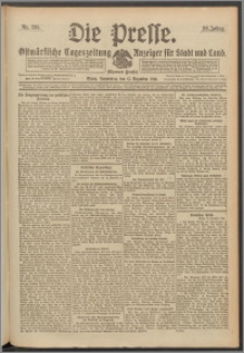 Die Presse 1918, Jg. 36, Nr. 291 Zweites Blatt