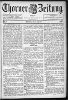 Thorner Zeitung 1897, Nr. 4