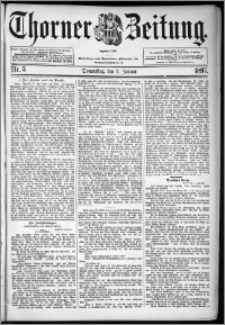 Thorner Zeitung 1897, Nr. 5