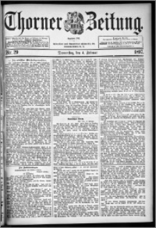 Thorner Zeitung 1897, Nr. 29