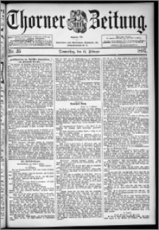 Thorner Zeitung 1897, Nr. 35