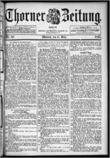 Thorner Zeitung 1897, Nr. 58