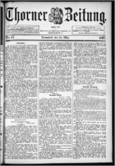Thorner Zeitung 1897, Nr. 67