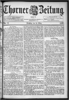 Thorner Zeitung 1897, Nr. 74