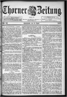 Thorner Zeitung 1897, Nr. 84