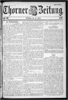 Thorner Zeitung 1897, Nr. 96 Zweites Blatt