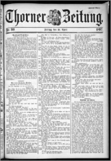 Thorner Zeitung 1897, Nr. 99 Zweites Blatt