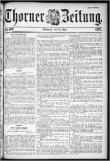 Thorner Zeitung 1897, Nr. 109 Zweites Blatt