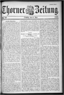 Thorner Zeitung 1897, Nr. 113 Zweites Blatt