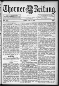 Thorner Zeitung 1897, Nr. 139