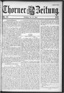 Thorner Zeitung 1897, Nr. 141 Zweites Blatt