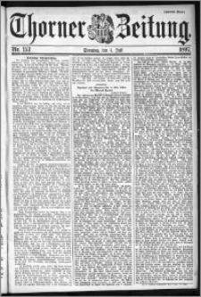 Thorner Zeitung 1897, Nr. 153 Zweites Blatt