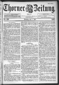 Thorner Zeitung 1897, Nr. 159 Erstes Blatt