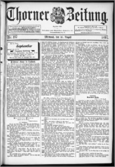 Thorner Zeitung 1897, Nr. 197