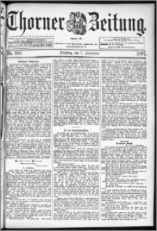 Thorner Zeitung 1897, Nr. 208