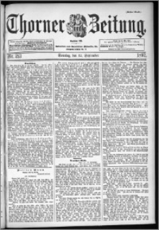 Thorner Zeitung 1897, Nr. 213 Erstes Blatt