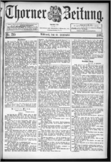 Thorner Zeitung 1897, Nr. 215