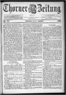 Thorner Zeitung 1897, Nr. 218