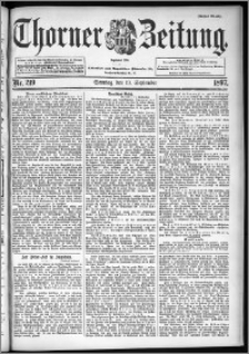 Thorner Zeitung 1897, Nr. 219 Erstes Blatt