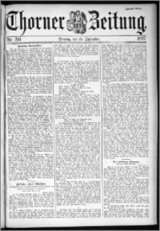 Thorner Zeitung 1897, Nr. 219 Zweites Blatt