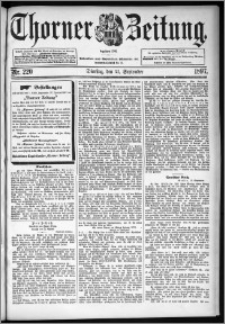 Thorner Zeitung 1897, Nr. 220