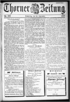 Thorner Zeitung 1897, Nr. 222 Zweites Blatt